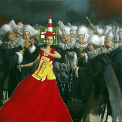 A chacun son remède 80 x 80 cm