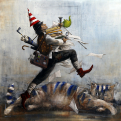 <em>Encore dans mes pattes ! 60 x 60</em>