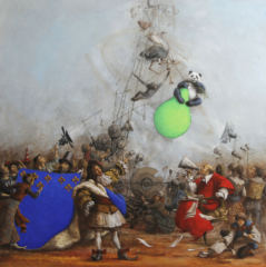 <em>LOUIS fait son cinéma 120 x 120 </em>