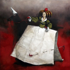<em>La Dame à la licorne 80 x 80</em>