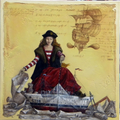 <em>La caravelle 60 x 60</em>