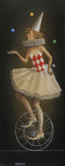 <em>L'acrobate 50 x 20</em>