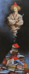 <em>Le Génie de la littérature 50 x 20</em>