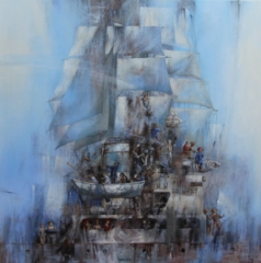Le RAFIOT   100 cm x 100 cm