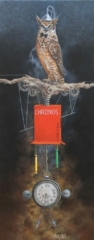 <em>Le gardien du temps 50 x 20</em>