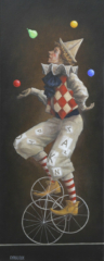 <em>Le petit jongleur 50 x 20</em>