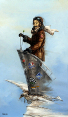 <em>Le pirate de l'air 46 x 27</em>