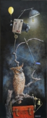 <em>Les astuces du Grand Duc  50 x 20 cm</em>