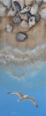 <em>La Madone et le Chancelier ROLIN 60 x 60</em>