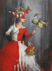 <em>Vol de nuit 81 x 100</em>